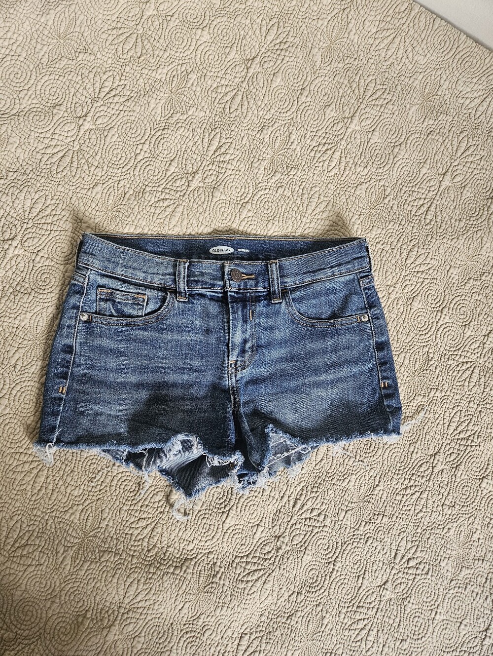 Old Navy Boyfriend Denim Jean Shorts, Size 4